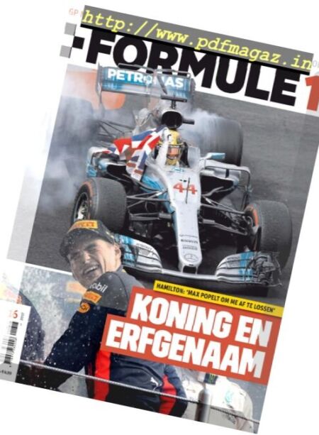 Formule 1 – 2 November 2017 Cover