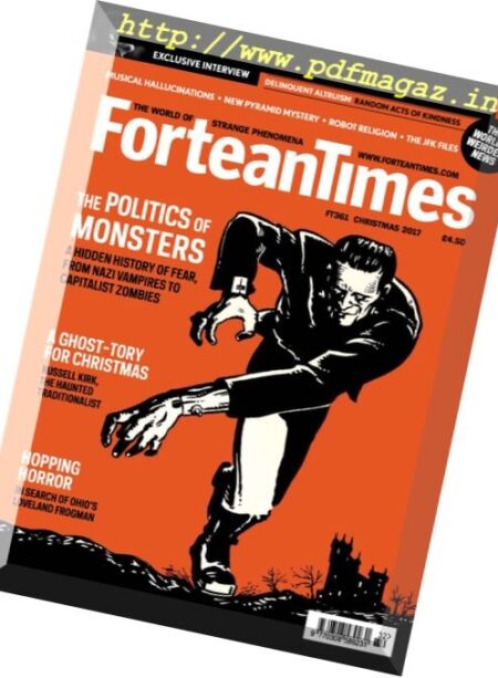 Fortean Times – January 2018 Cover