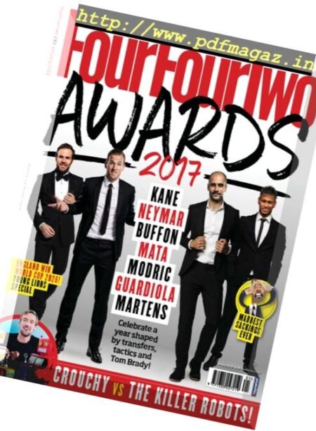 FourFourTwo UK – January 2018 Cover