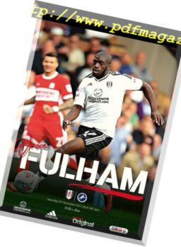 Fulham FC – Fulham v Millwall – 25 November 2017