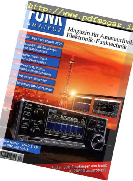 Funkamateur – Dezember 2017 Cover