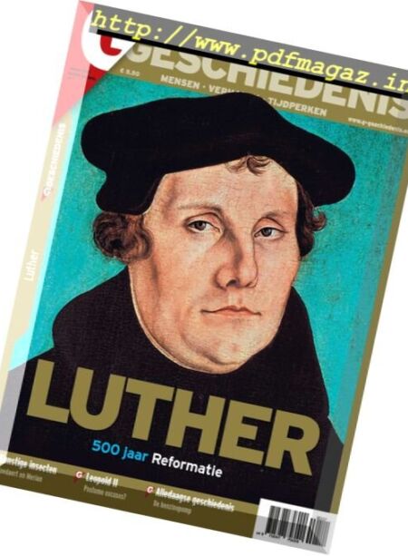 G-Geschiedenis – Januari 2017 Cover