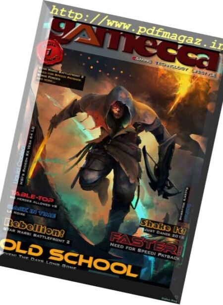 Gamecca Magazine – December 2017 Cover