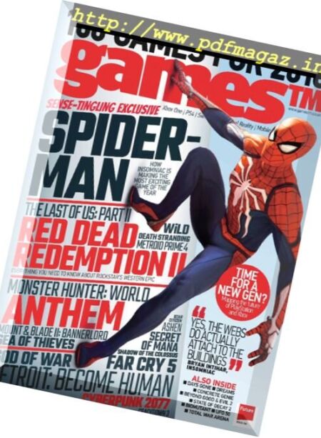 GamesTM – January 2018 Cover