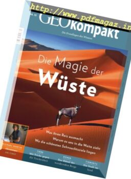 GEOkompakt – Dezember 2017