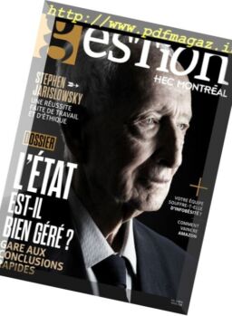 Gestion – janvier 2018