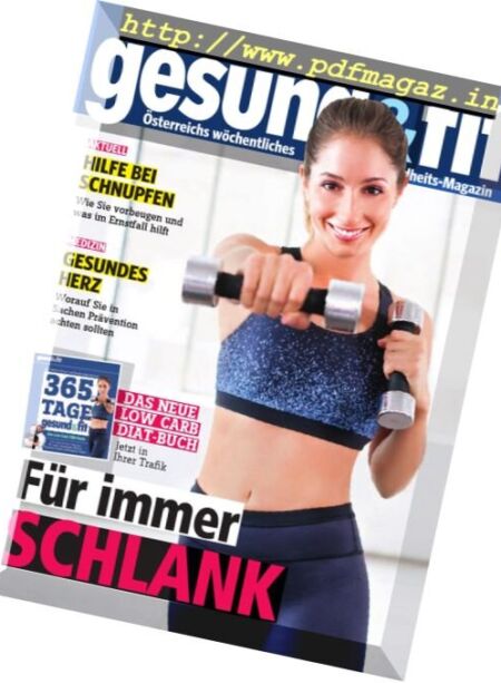 Gesund & Fit – 27 November 2017 Cover