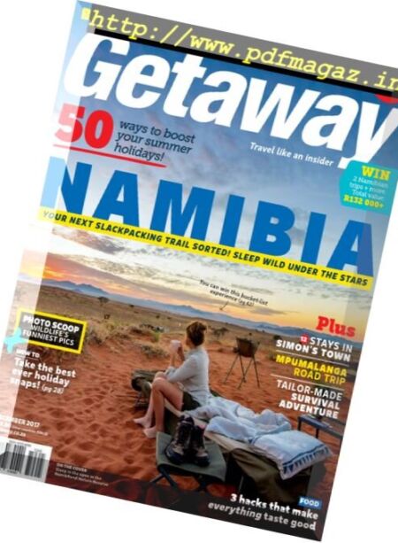 Getaway – December 2017 Cover