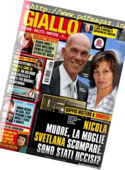 Giallo – 6 Dicembre 2017