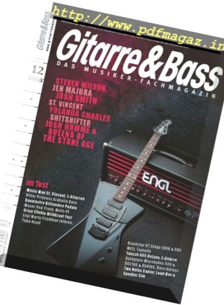 Gitarre & Bass – Dezember 2017 Cover