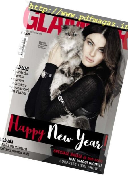 Glamour Italia – Dicembre 2017 – Gennaio 2018 Cover