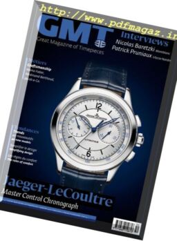 GMT – Great Magazine of Timepieces (French-English) – December 15, 2017
