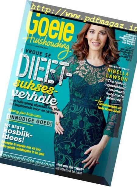 Goeie Huishouding – Januarie 2018 Cover