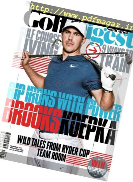 Golf Digest South Africa – December 2017 Cover