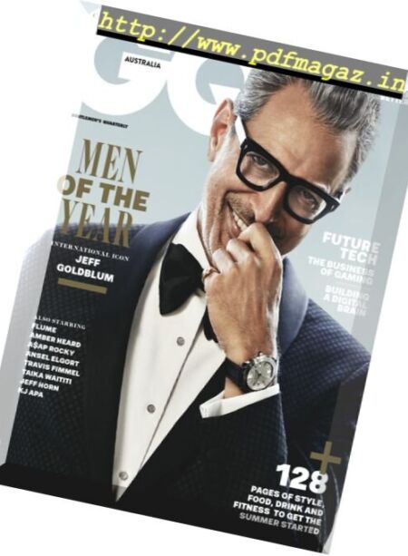 GQ Australia – December 2017 Cover