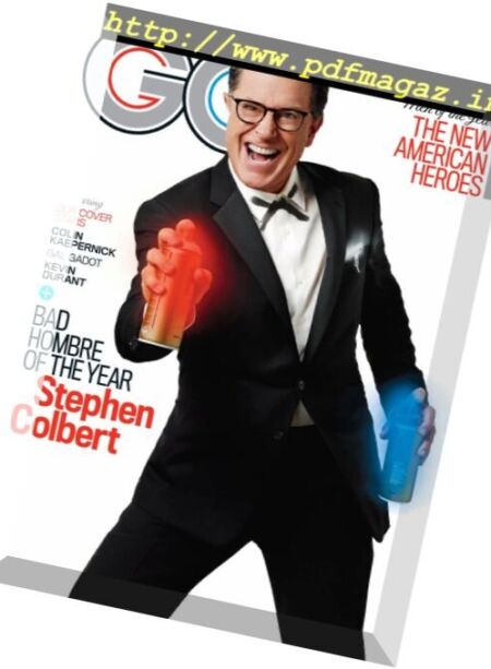 GQ USA – December 2017 Cover