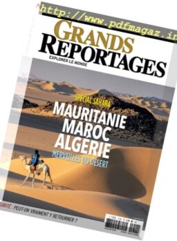Grands Reportages – janvier 2018