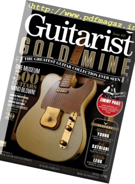 Guitarist – January 2018 Cover