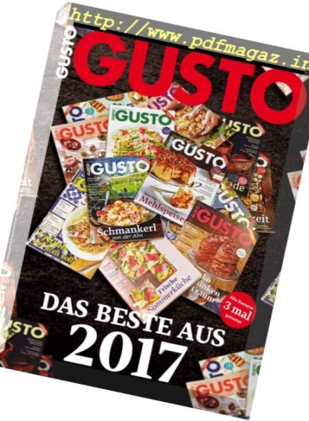 Gusto – Januar 2018 Cover