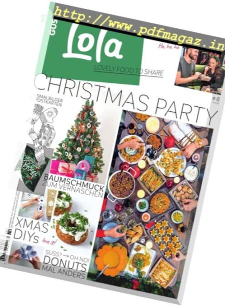 Gusto Lola – Winter 2017 Cover