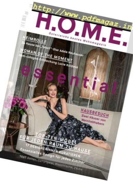 H.O.M.E. Osterreich – Dezember 2017 Cover