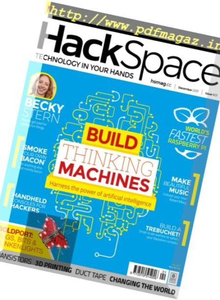 HackSpace Magazine – December 2017 Cover