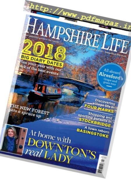 Hampshire Life – January 2018 Cover