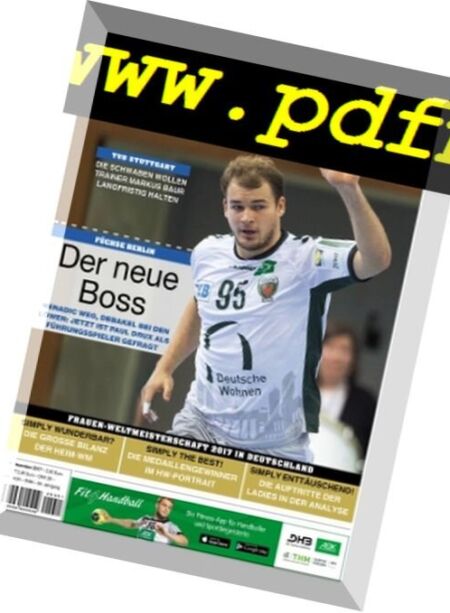 Handballwoche – 19 Dezember 2017 Cover