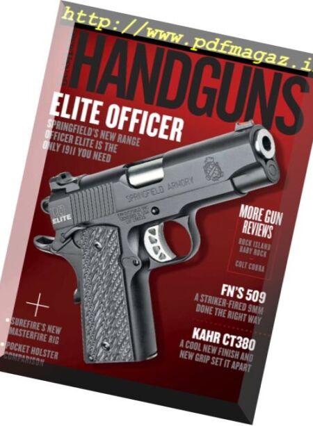 Handguns – February 2018 Cover