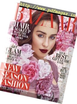 Harper’s Bazaar USA – December 2017