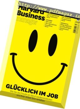 Harvard Business Manager – Januar 2018
