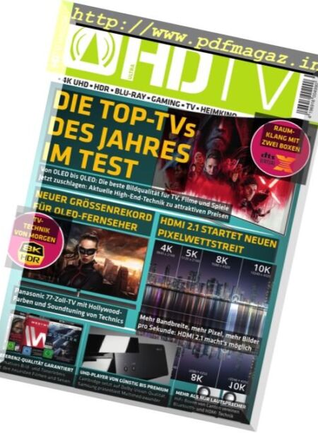 HDTV Magazin – Januar 2018 Cover