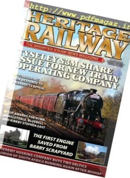 Heritage Railway – 15 December 2017 – 1 January 2018