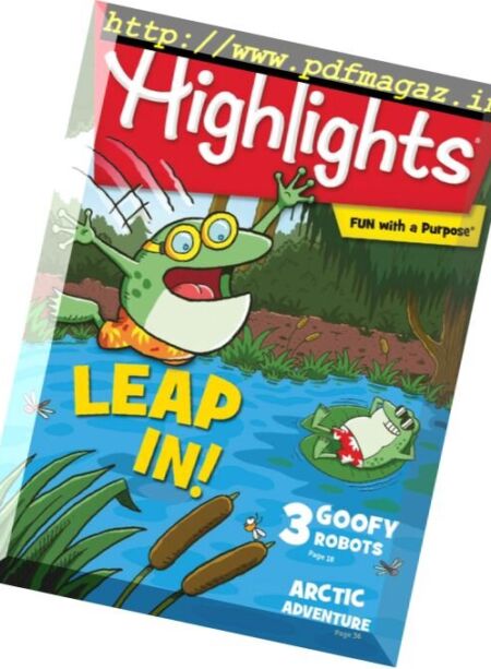 Highlights For Children – Welcome Issue – January 2018 Cover