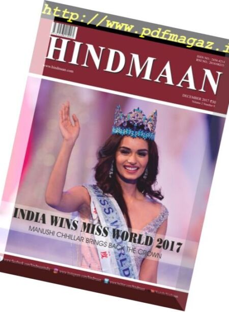 Hindmaan – December 2017 Cover