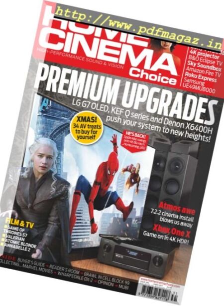 Home Cinema Choice – Xmas 2017 Cover