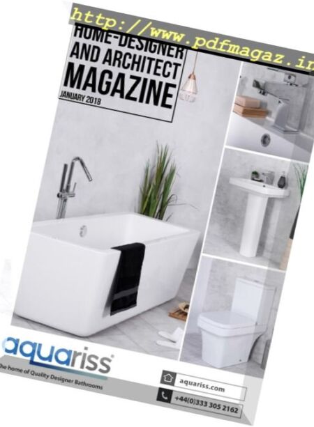 Home-Designer & Architect – January 2018 Cover