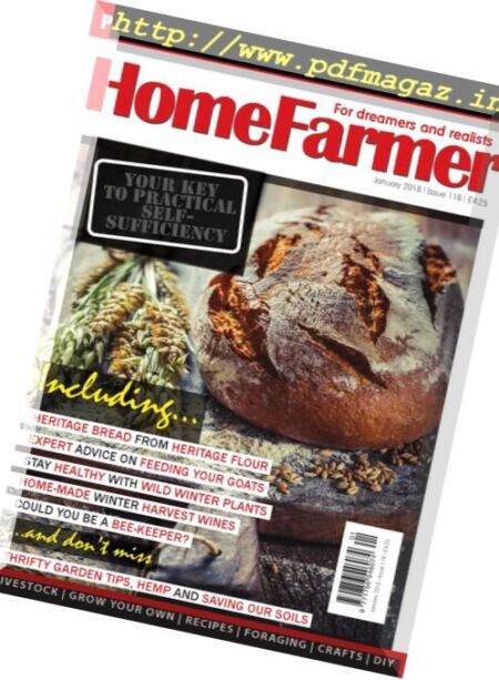 Home Farmer Magazine – January 2018 Cover