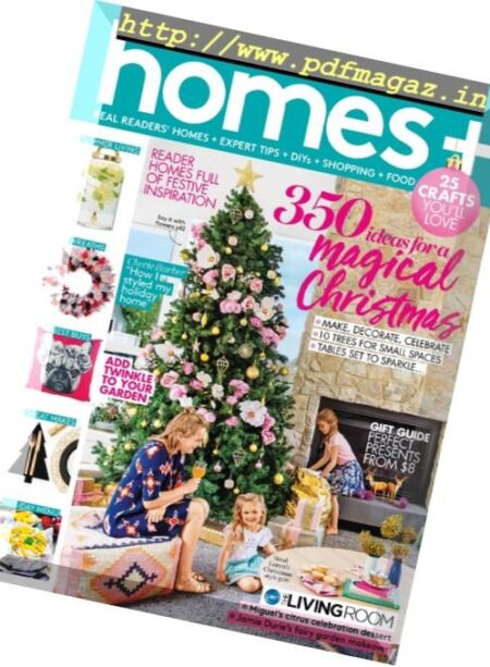 Homes+ – December 2017 Cover