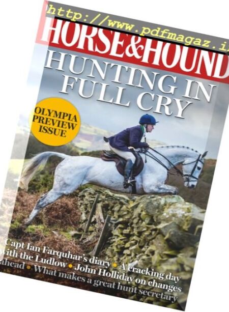 Horse & Hound – 7 December 2017 Cover