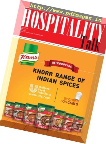 Hospitality Talk – January 2018 Cover