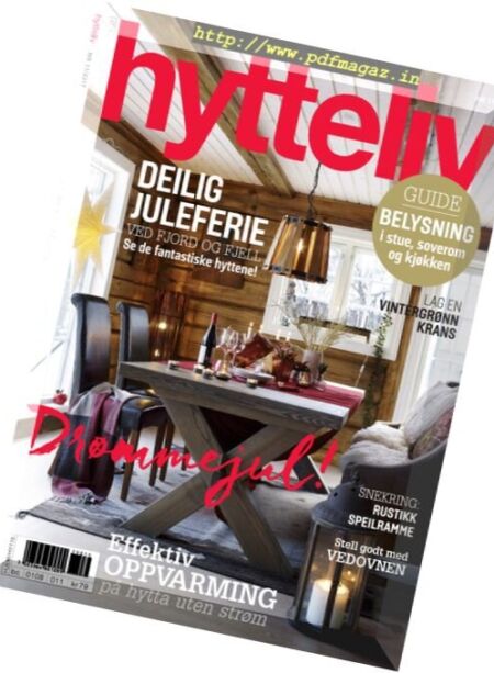 Hytteliv – november 2017 Cover