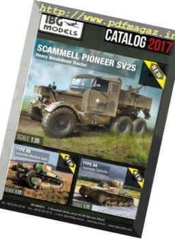 IBG Models – Catalog 2017