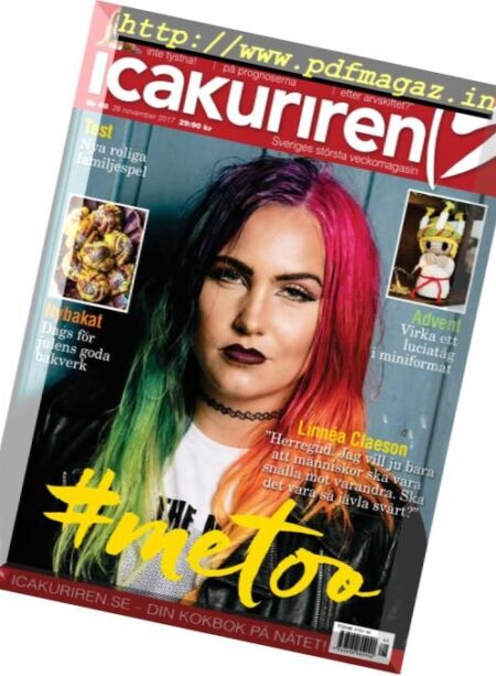 Icakuriren – 24 november 2017 Cover