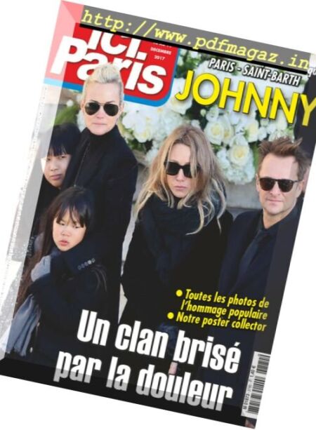 Ici Paris – 13 decembre 2017 Cover