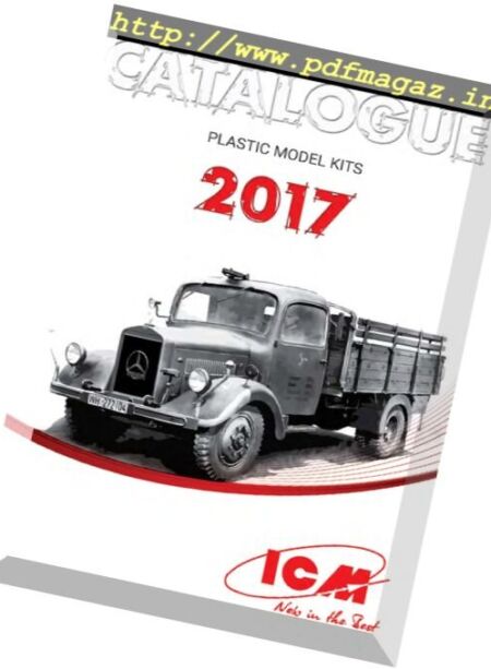 ICM Plastic Model Kits – Catalogue 2017 Cover