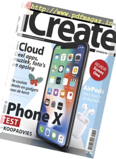 iCreate Netherlands – Uitgave 93 2017 Cover