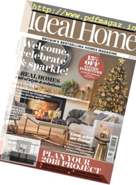 Ideal Home UK – January 2018 Cover