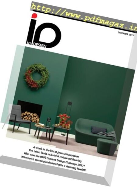 in Design – December 2017 Cover