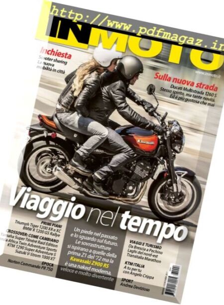 In Moto – Gennaio 2018 Cover